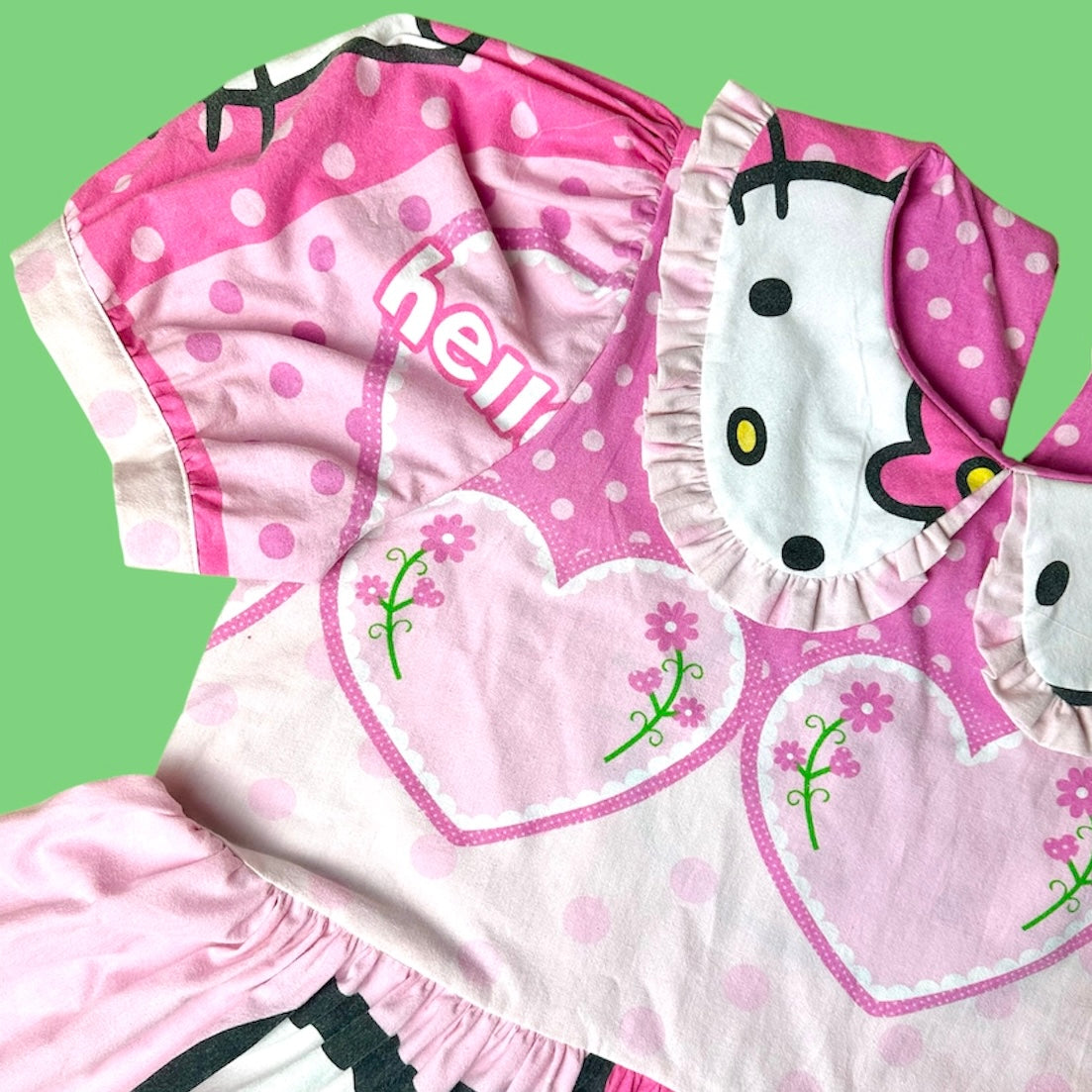 KITTY CAT BABYDOLL DRESS (L/XL)
