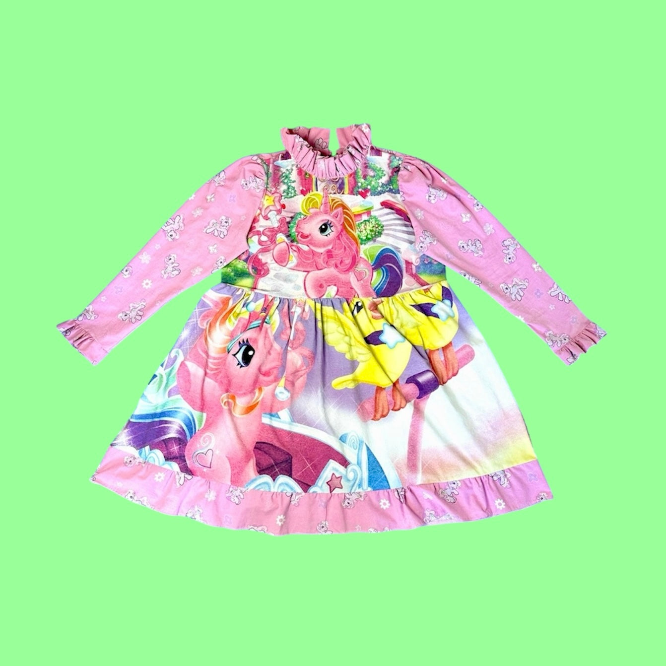 PONY BABYDOLL DRESS (M/L)