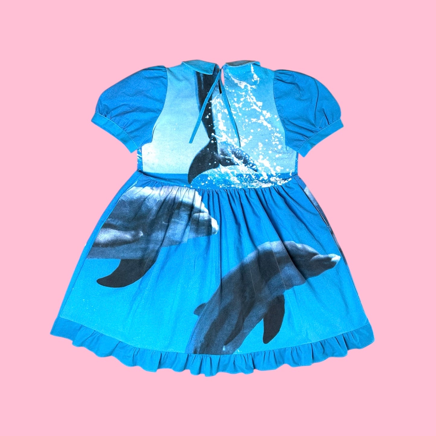 DOLPHIN BABYDOLL DRESS W/ POCKETS (L/XL)