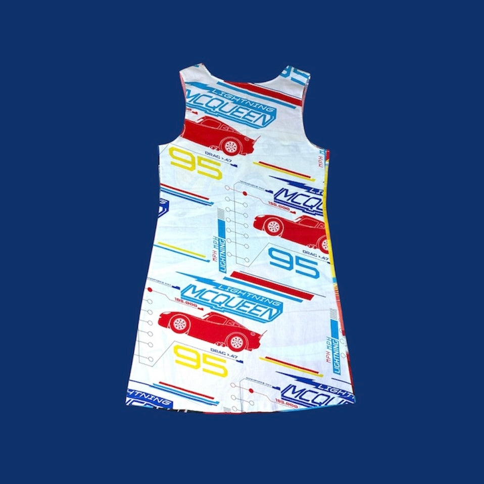CARS SHIFT-DRESS (L/XL)
