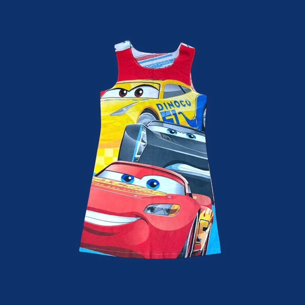 CARS SHIFT-DRESS (L/XL)