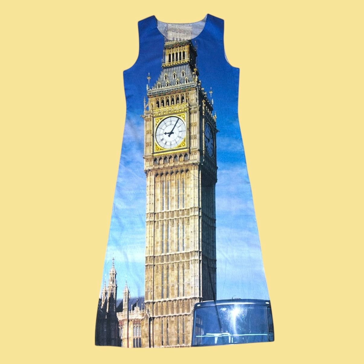 LONDON MAXI SHIFT-DRESS (XS-XL)