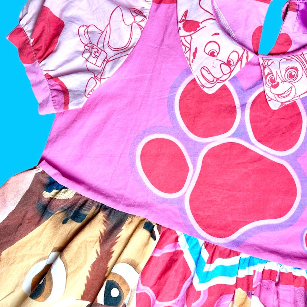 DOG BABYDOLL DRESS W/ POCKETS (L/XL)