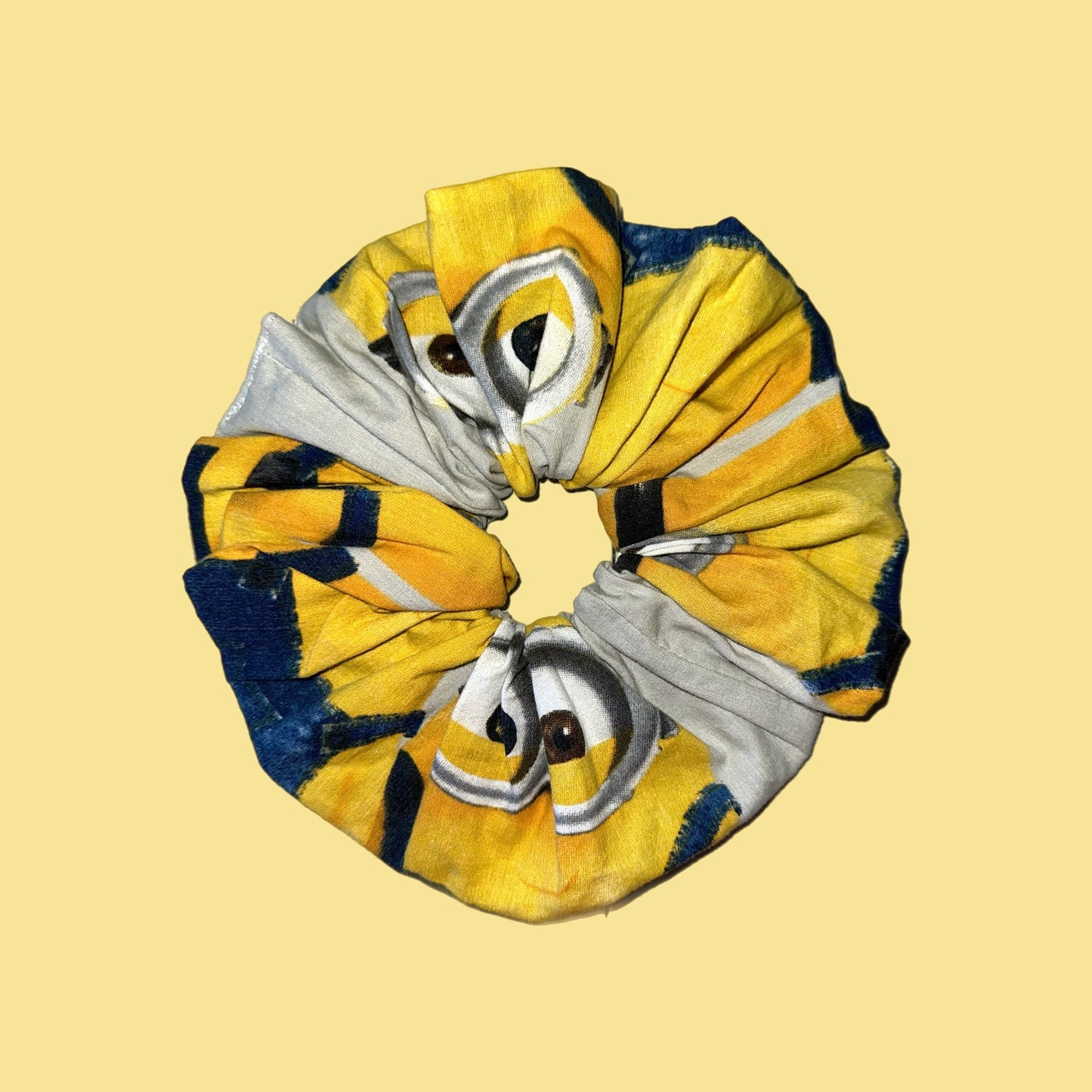 YELLOW CREATURE 1OF1 XXL SCRUNCHIE