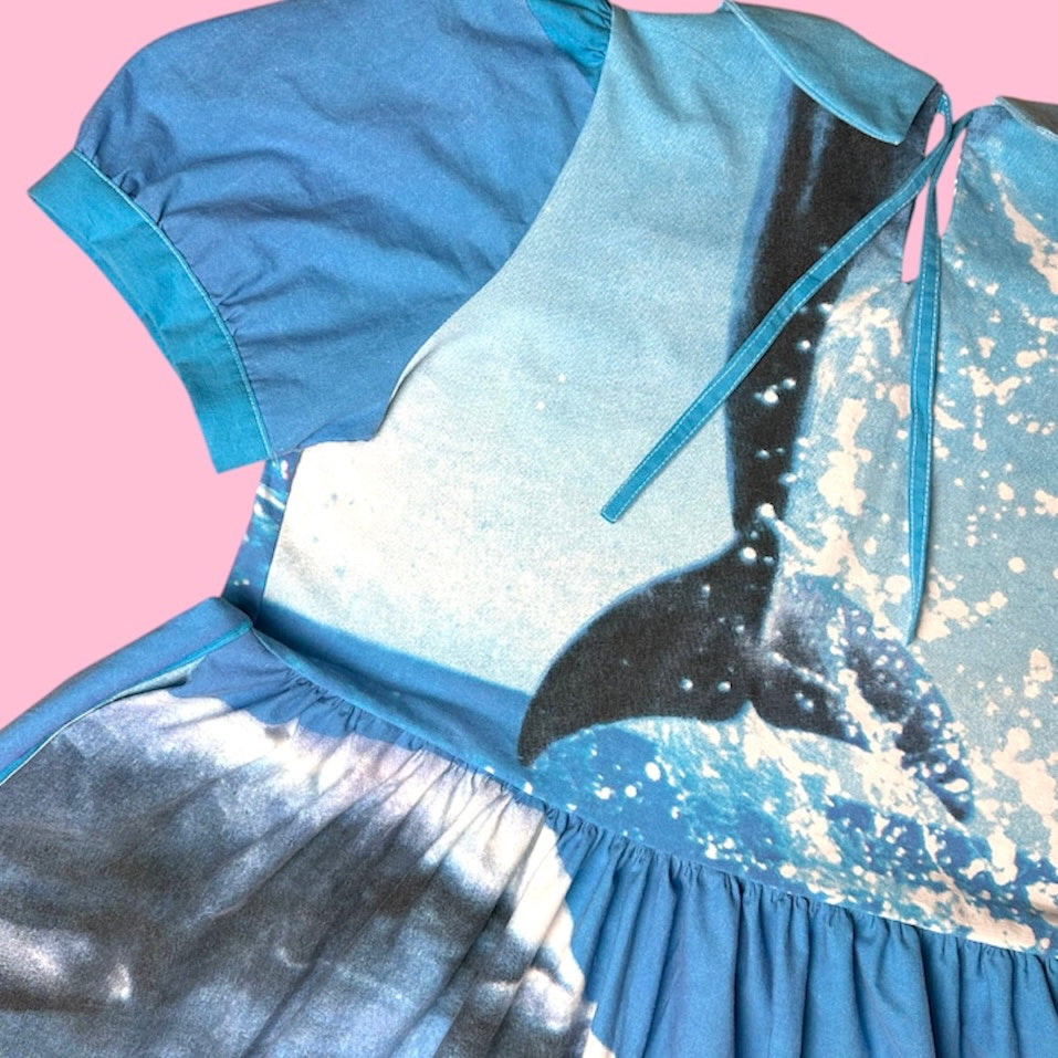 DOLPHIN BABYDOLL DRESS W/ POCKETS (L/XL)