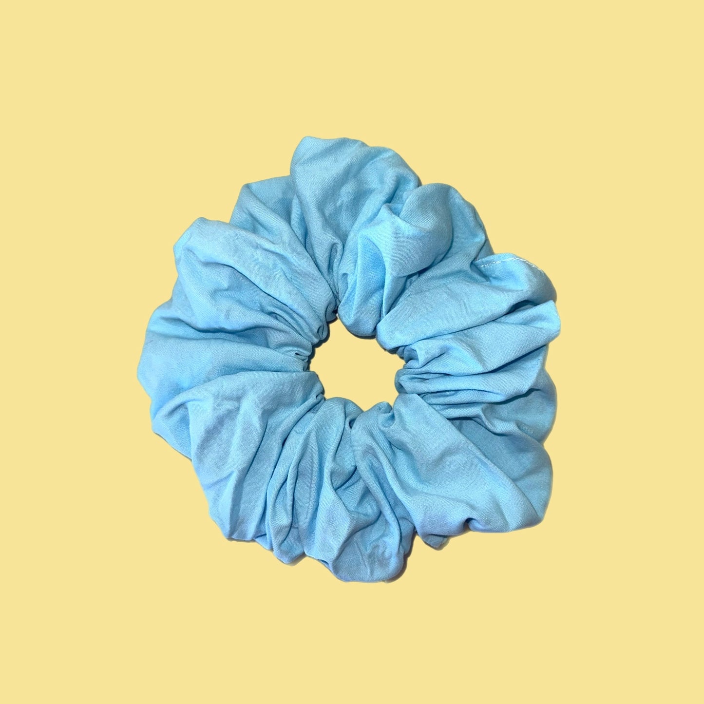 Blue xxl scrunchie