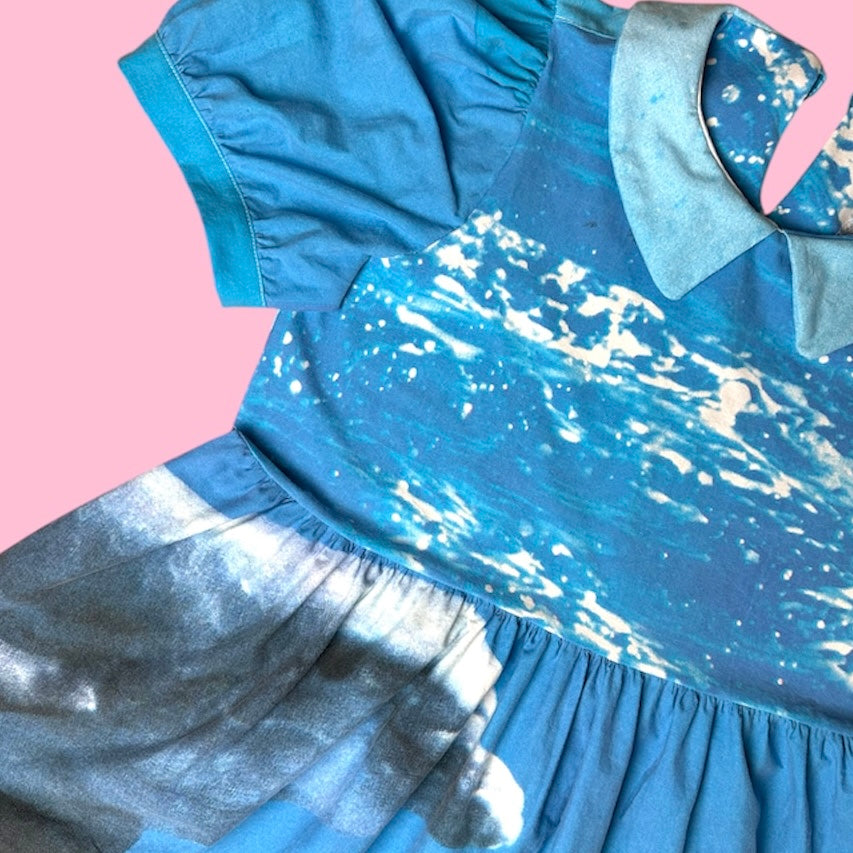 DOLPHIN BABYDOLL DRESS W/ POCKETS (L/XL)