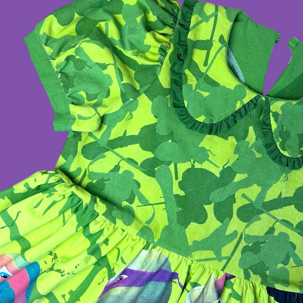 NINJA BABYDOLL DRESS W/ POCKETS (L/XL)