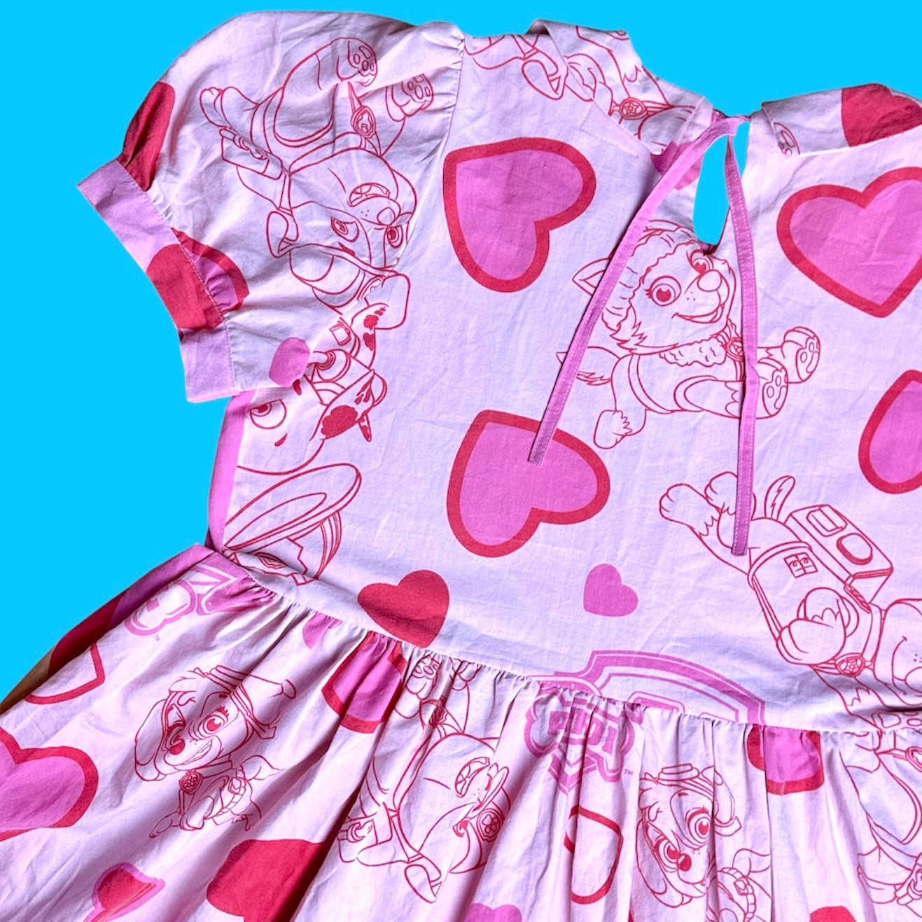 DOG BABYDOLL DRESS W/ POCKETS (L/XL)