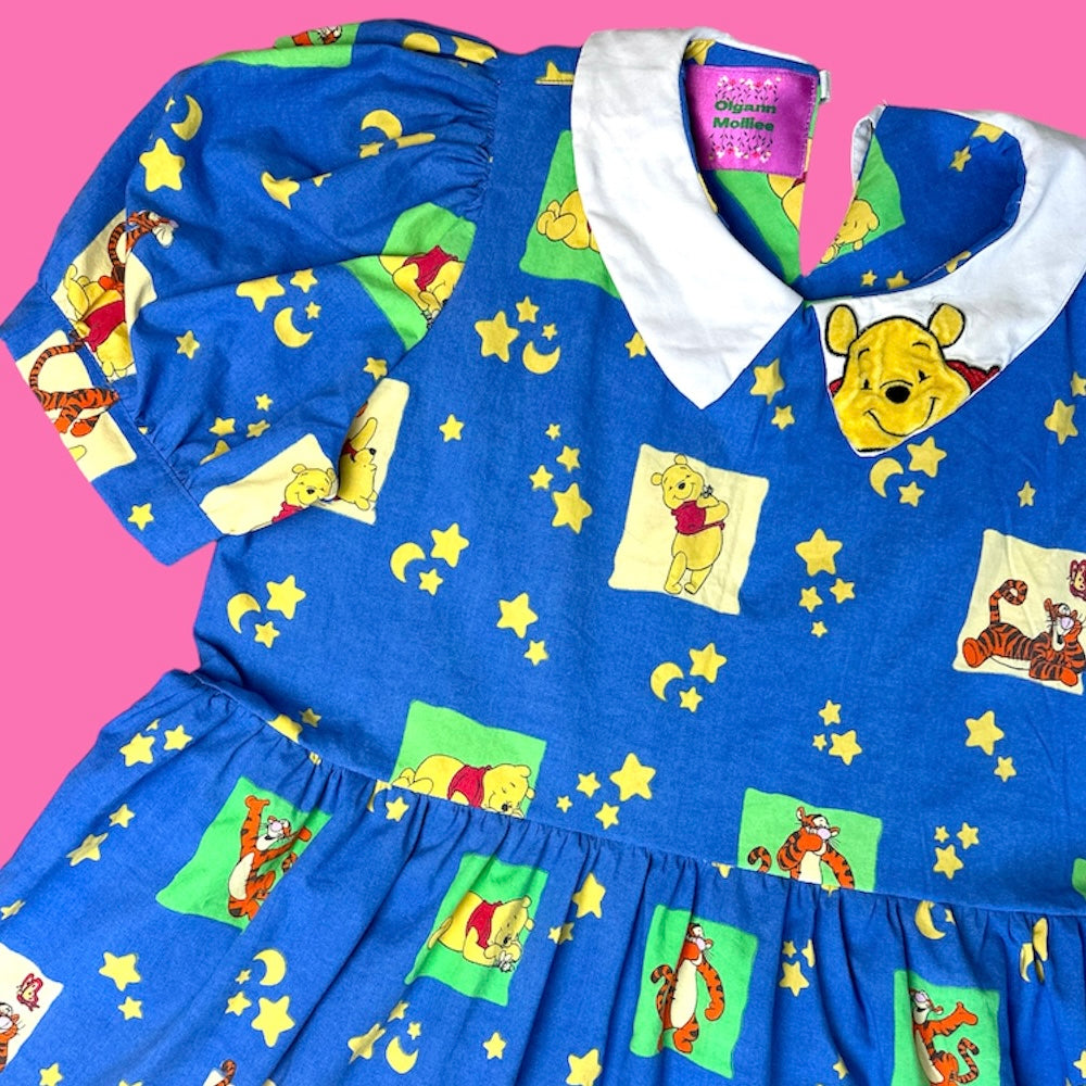 HONEY BEAR BABYDOLL DRESS (M/L)