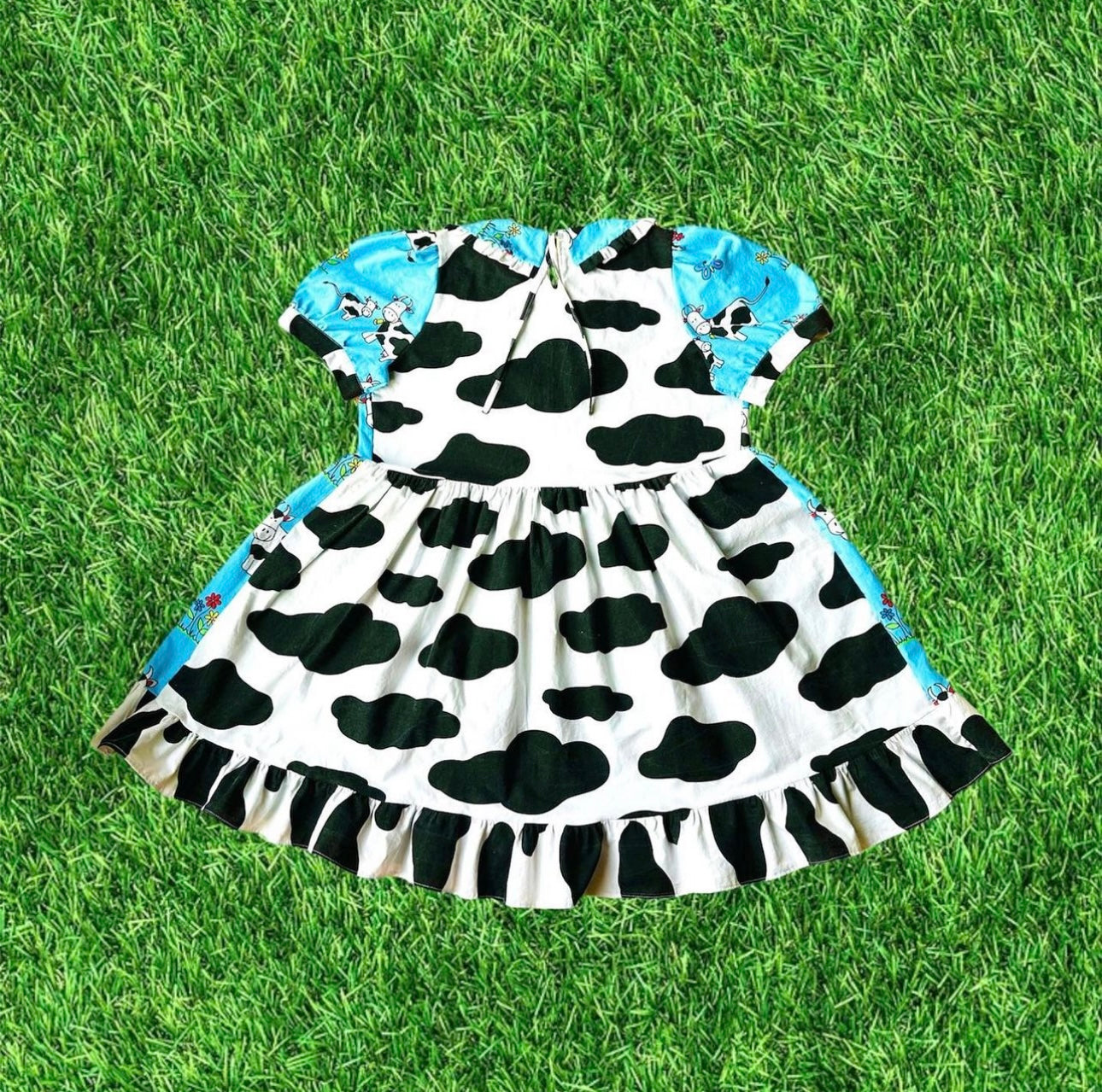 A COW BABYDOLL DRESS (L/XL)