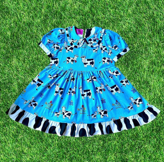 A COW BABYDOLL DRESS (L/XL)