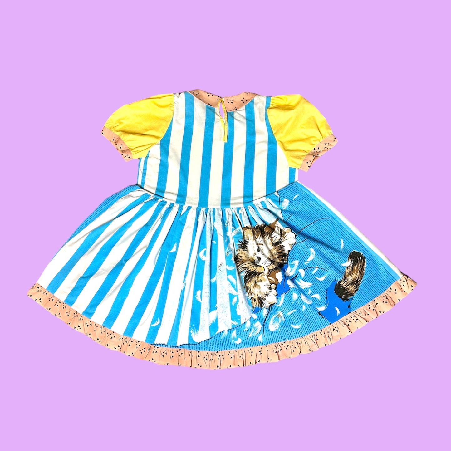 VINTAGE CAT BABYDOLL DRESS (L/XL) 27