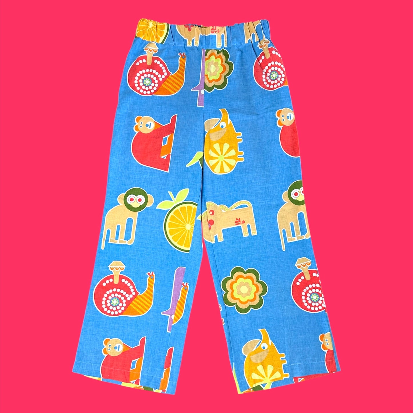 VINTAGE 70S PRINTED PANTS