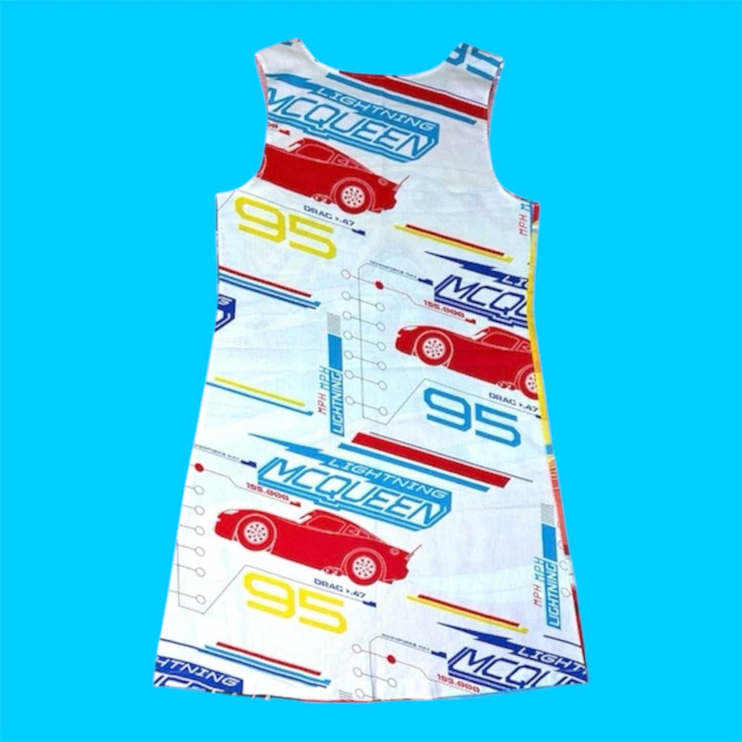 CARS SHIFT DRESS (L)