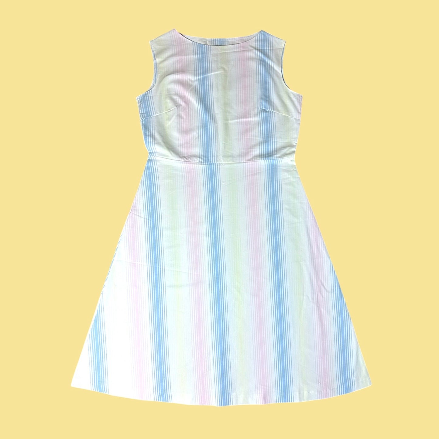 STRIPED A-LINE DRESS (XS-M)