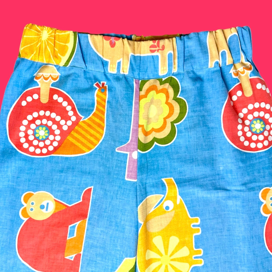 VINTAGE 70S PRINTED PANTS