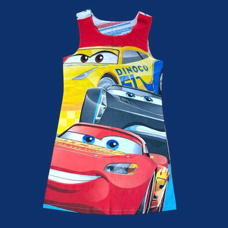 CARS SHIFT DRESS (XXS-L)