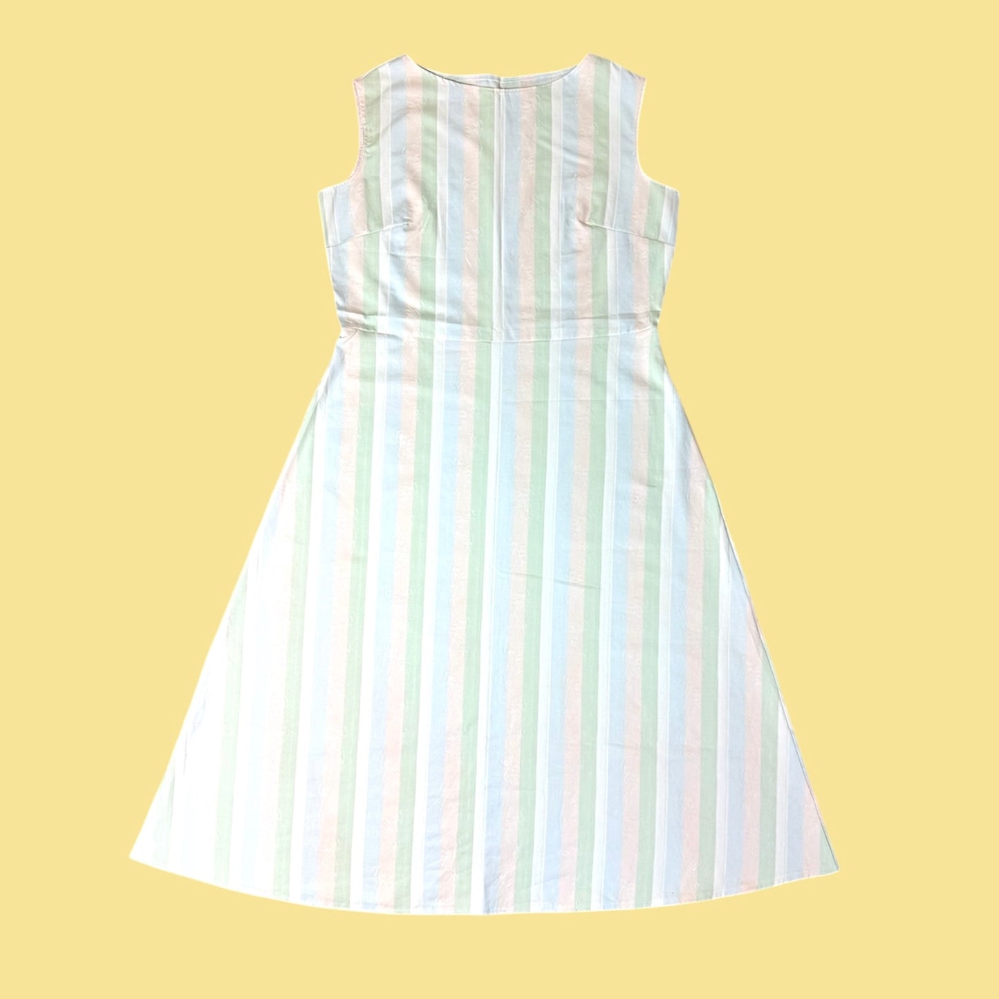 STRIPED A-LINE DRESS (XS-M)