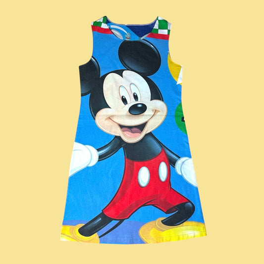 MOUSE SLEEVELESS DRESS (XS-L)