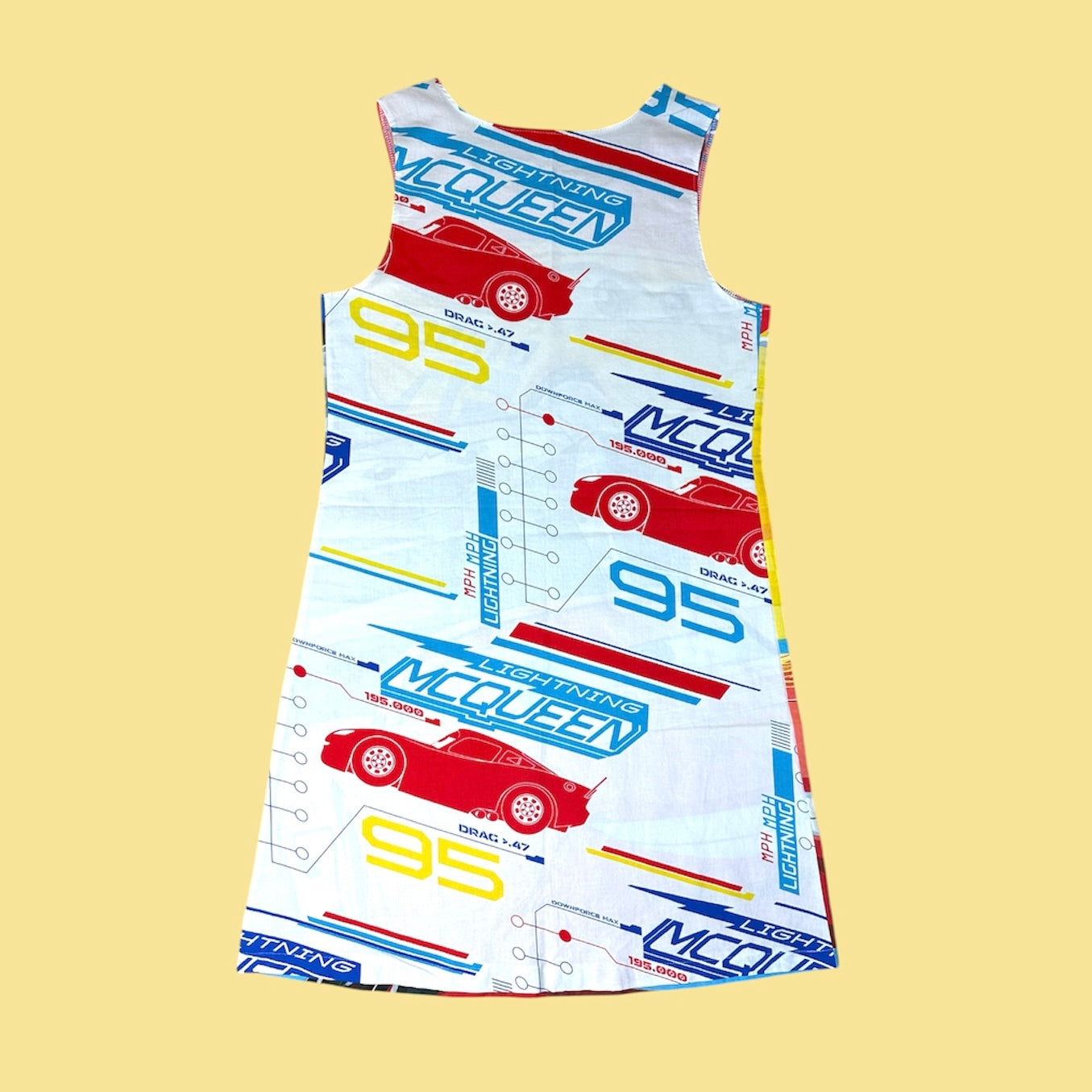 CARS SLEEVELESS DRESS (XS-XL)