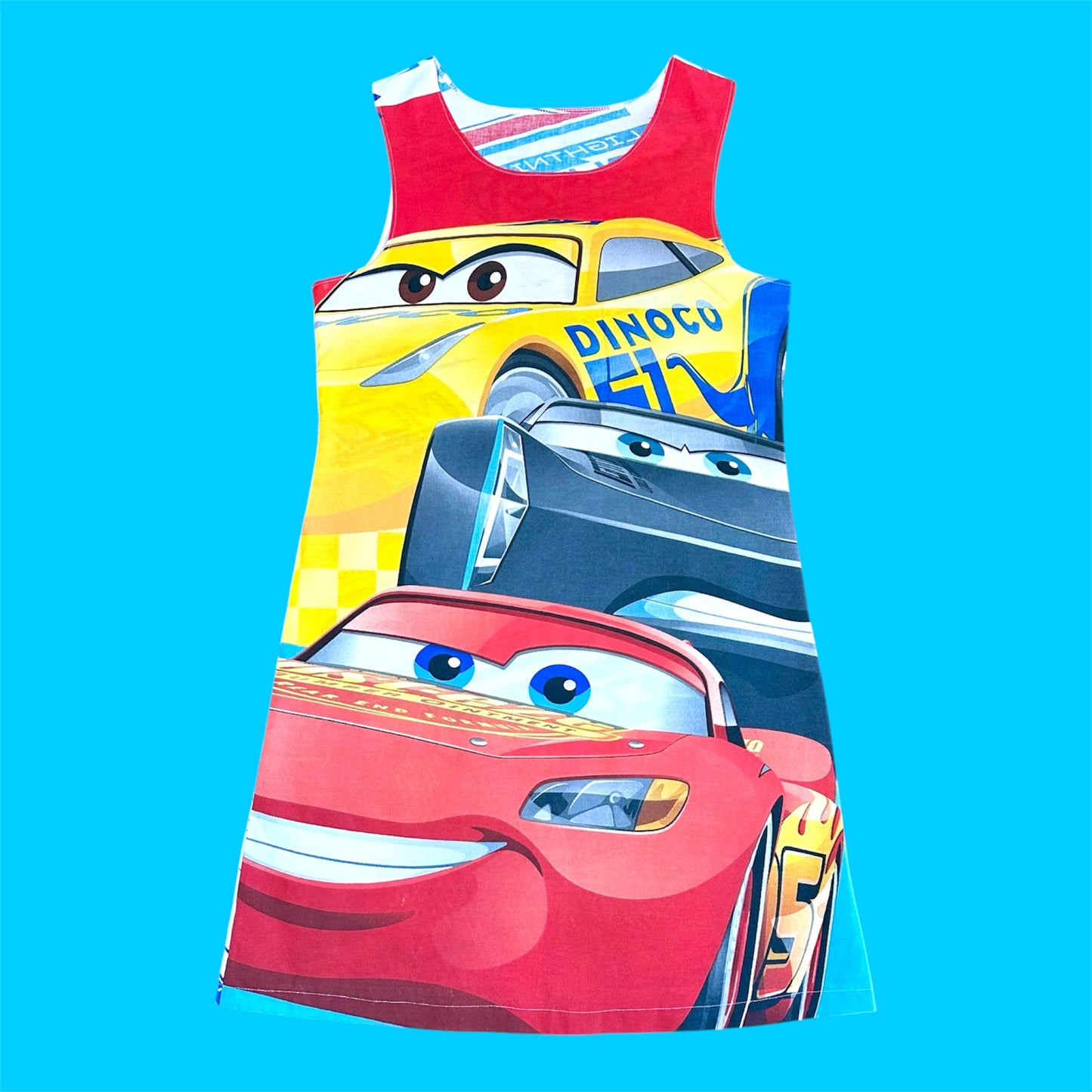 CARS SHIFT-DRESS (XS-L)