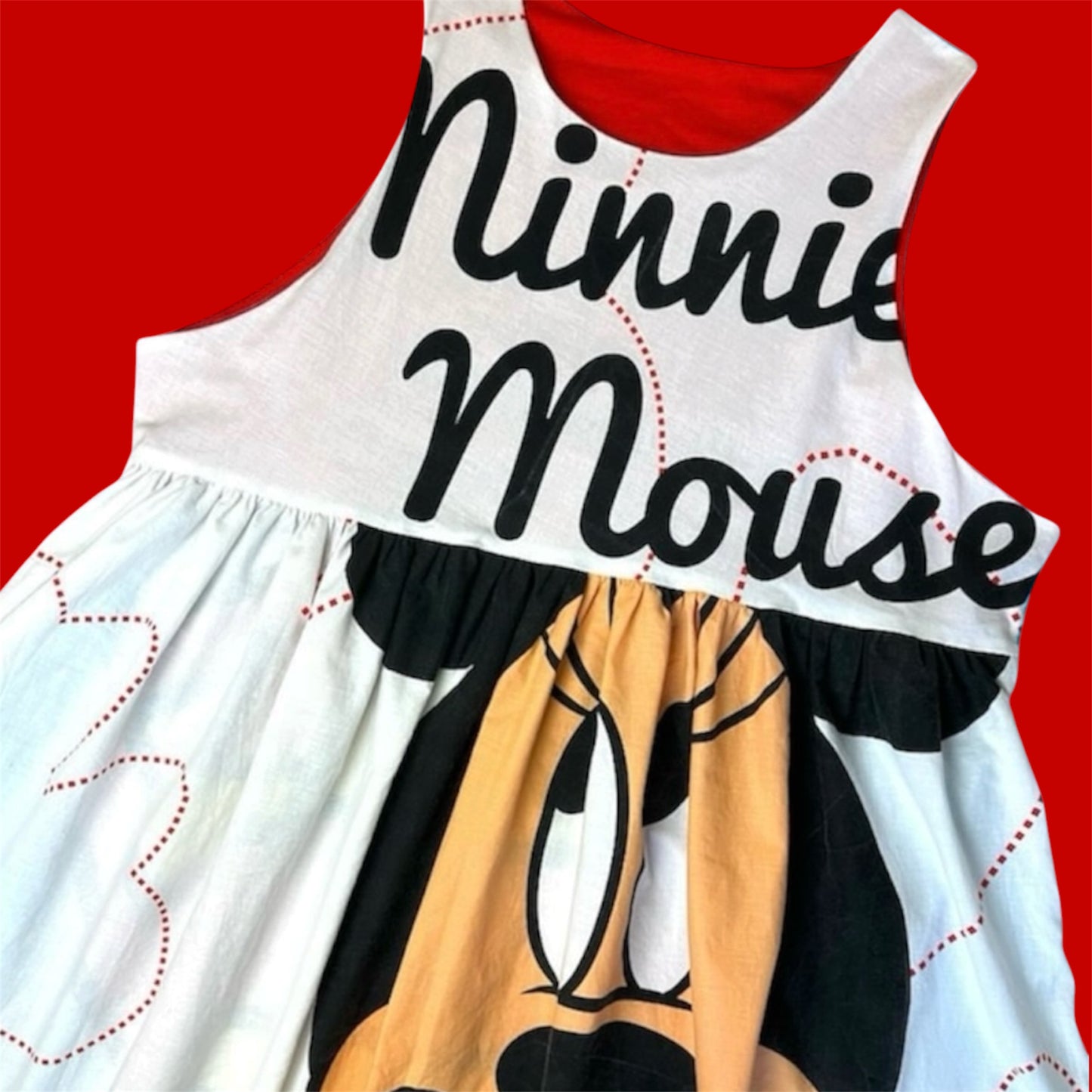 MOUSE X SUPER HERO JUMPER DRESS (2XL)