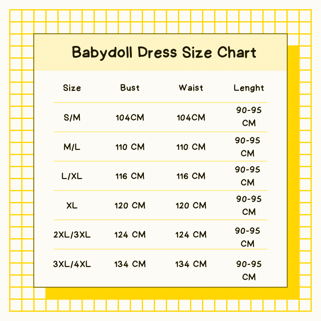 Sunshine Bear Babydoll Dress (M/L)