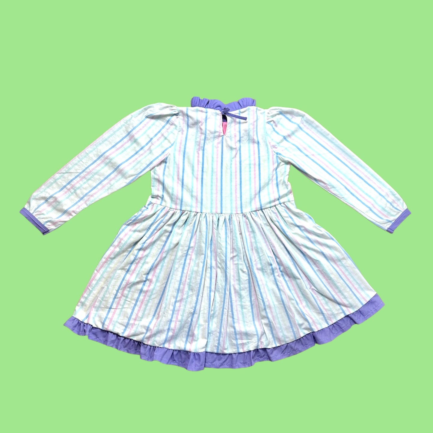 Pastel Long Sleeved Babydoll Dress (M)