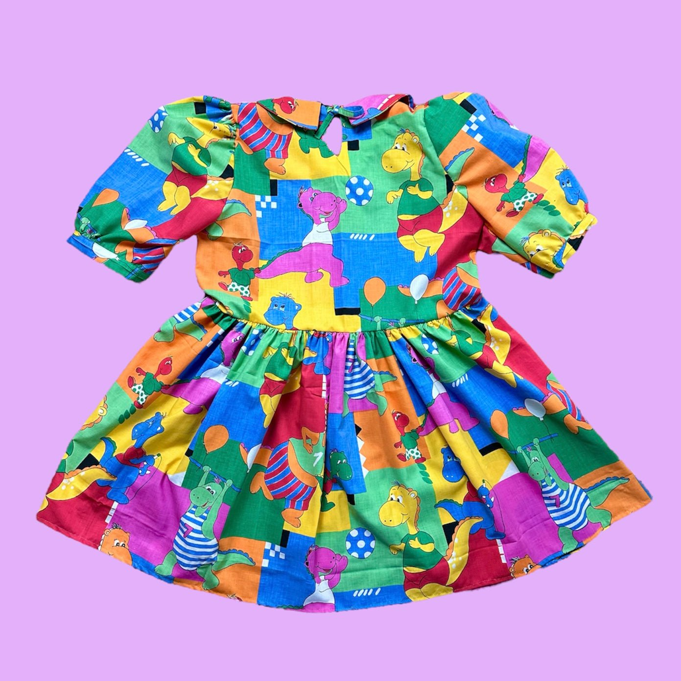 Dinosaur Babydoll Dress (M)